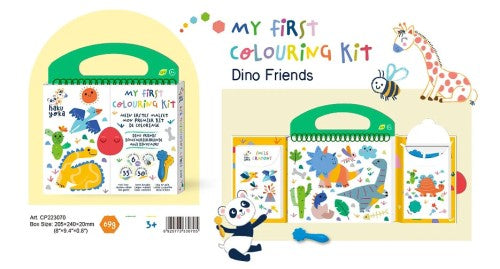 My First Colouring kit DINO FRIENDS