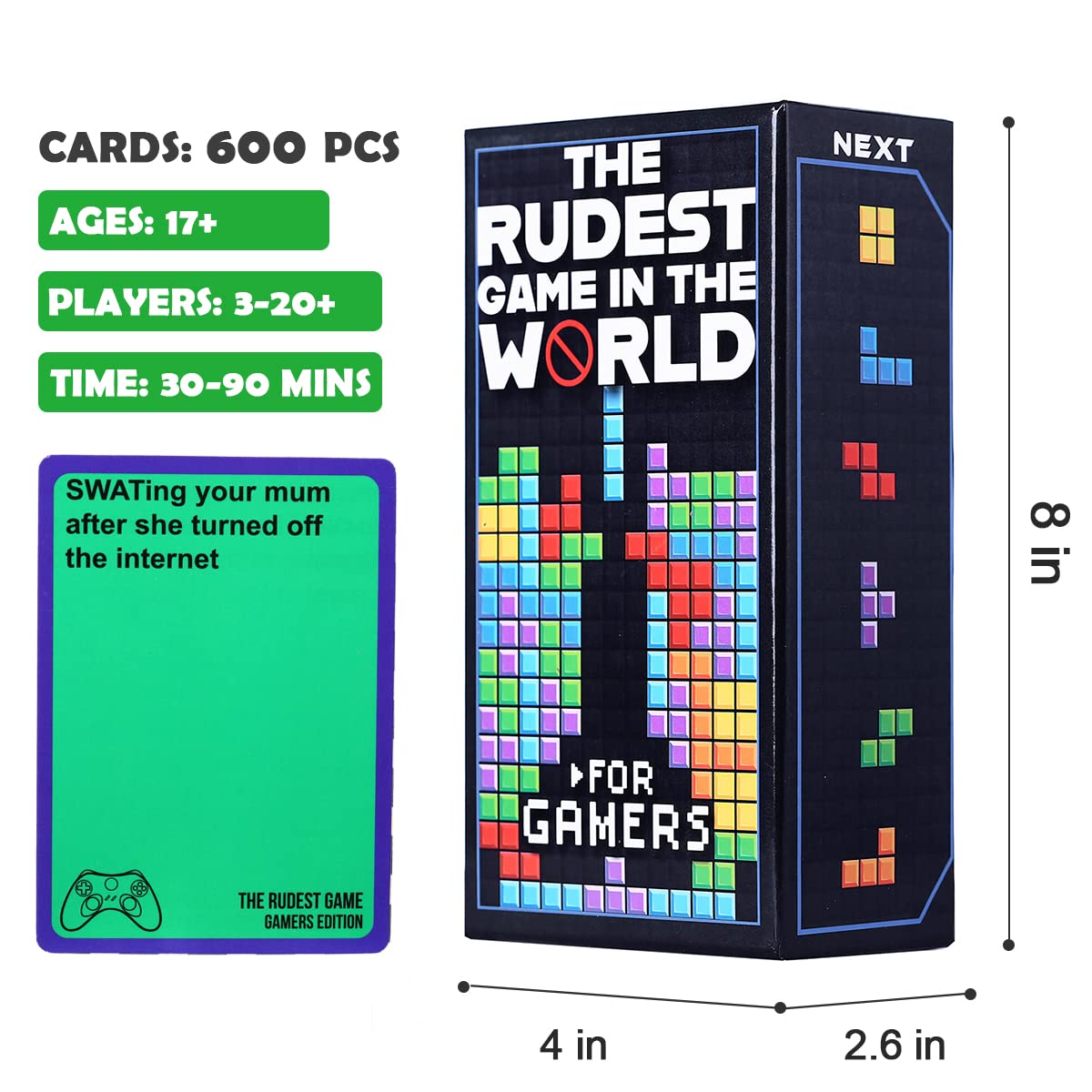 Card Game THE RUDEST GAME IN THE WORLD FOR GAMERS