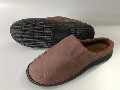 Men's Slippers Chocolate Slip on