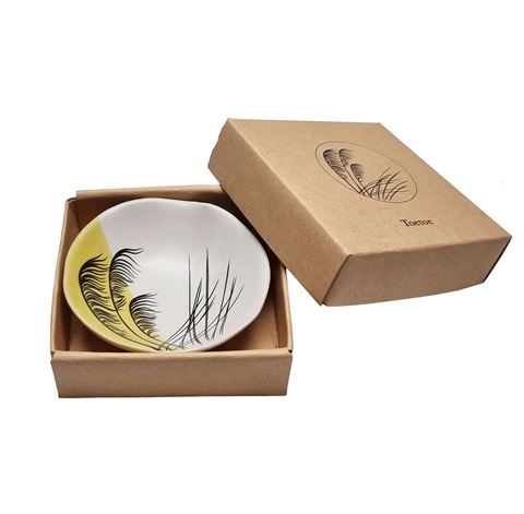 jo luping design BOWL TOE TOE DIPPED YELLOW 7CM