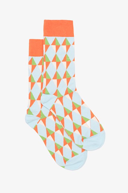 ANTLER sock Geo Harlequin