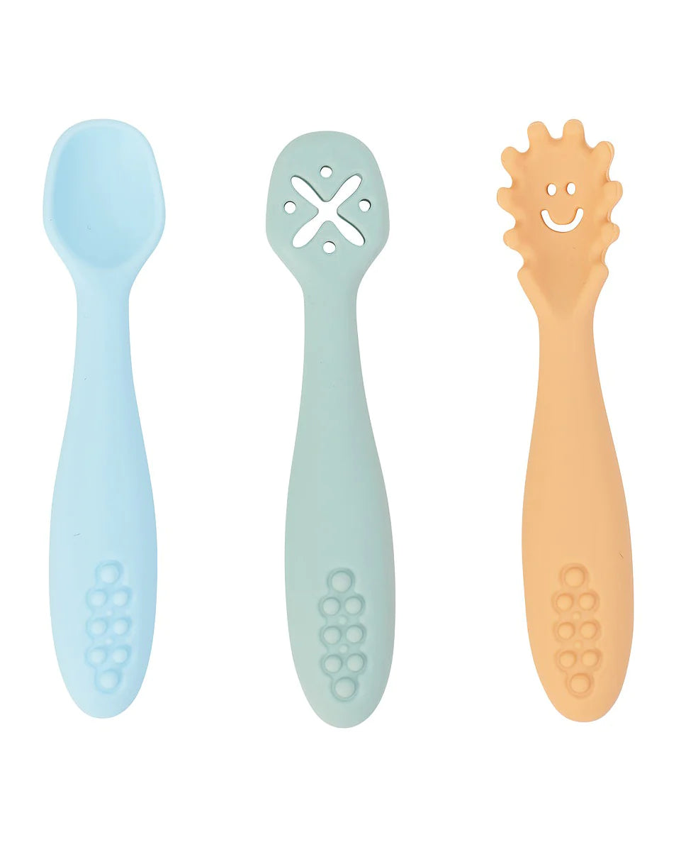 Annabel Trends Silicone Cutlery set 3 SEASIDE