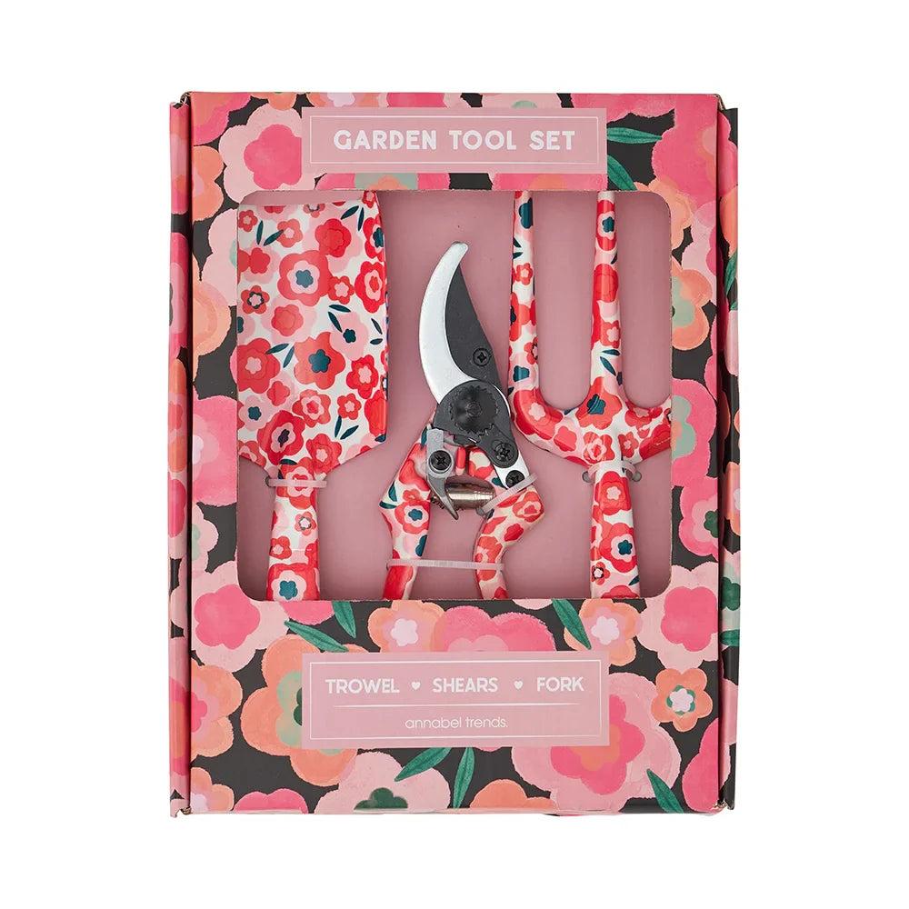 GARDEN TOOL SET MIDNIGHT BLOOM 3 PIECE