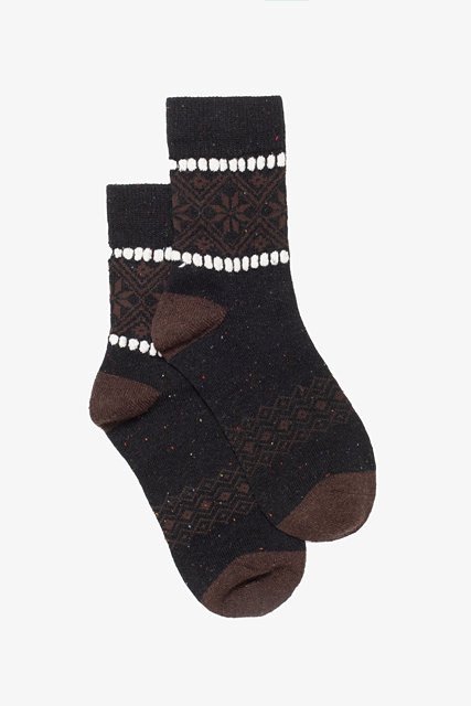 ANTLER sock Snow Flake