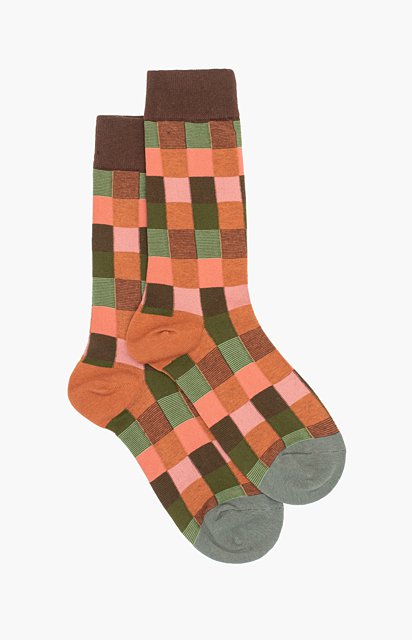 ANTLER sock Whimsical Check Sock