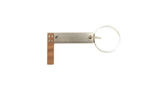 Ian Blackwell Key Ring CARPENTERS SQUARE