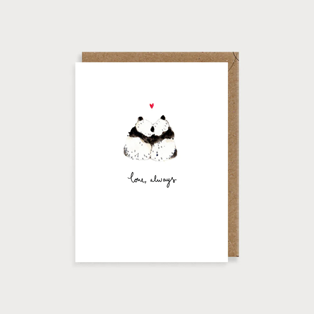 EmKo Gift Cards Louise Mulgrew Panda Love Always