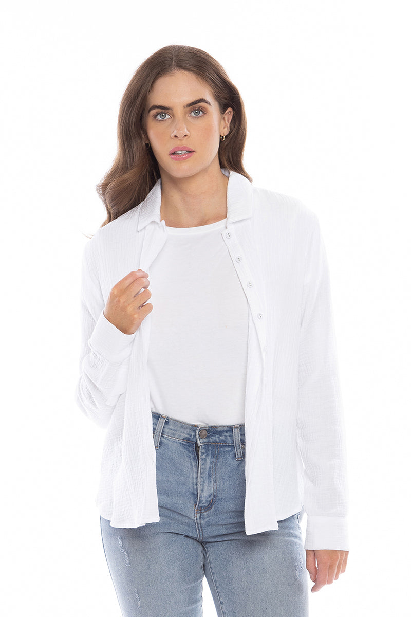 Billie The Label  Ultimate Shirt WHITE