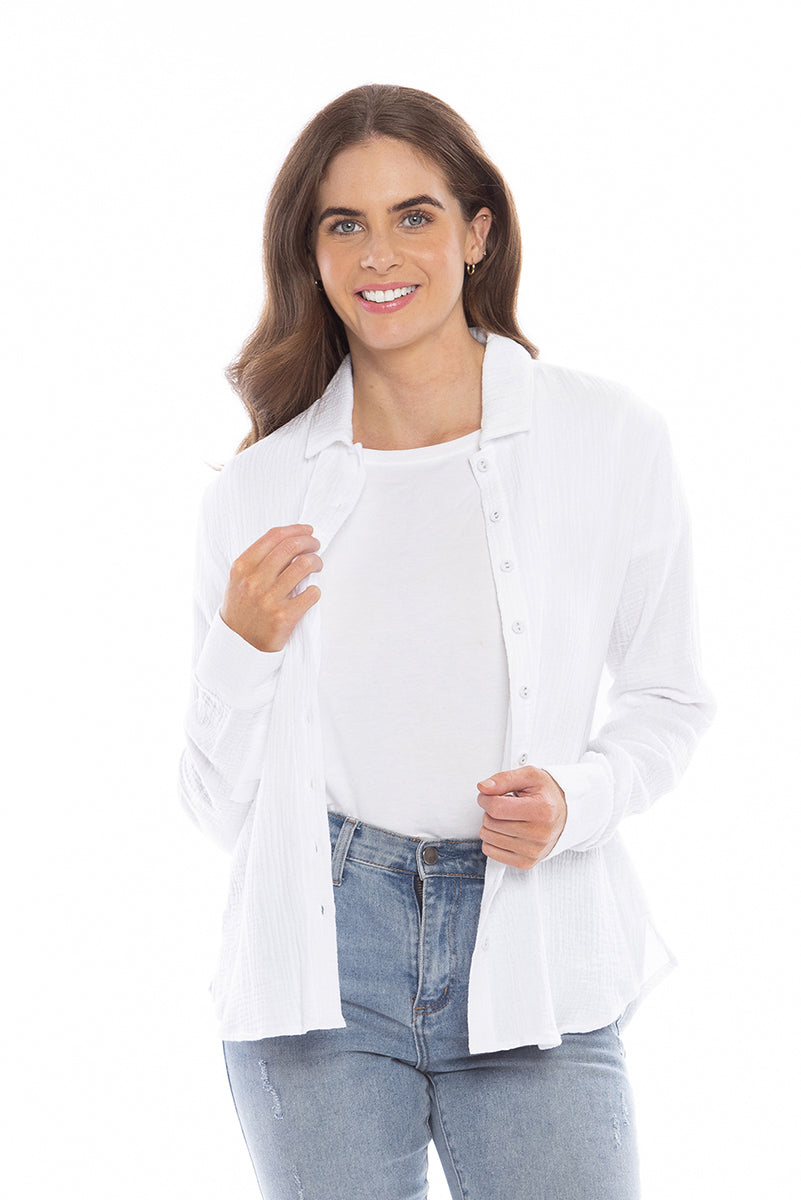 Billie The Label  Ultimate Shirt WHITE