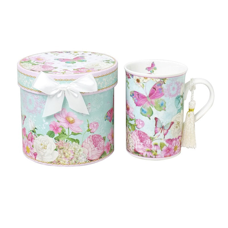 Mug BUTTERFLIES   with gift box