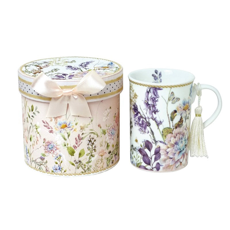 Mug BELL FLOWERS  with gift box