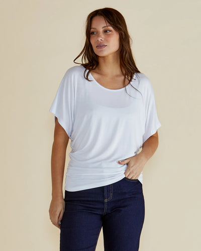Betty Basics MAUI TEE WHITE