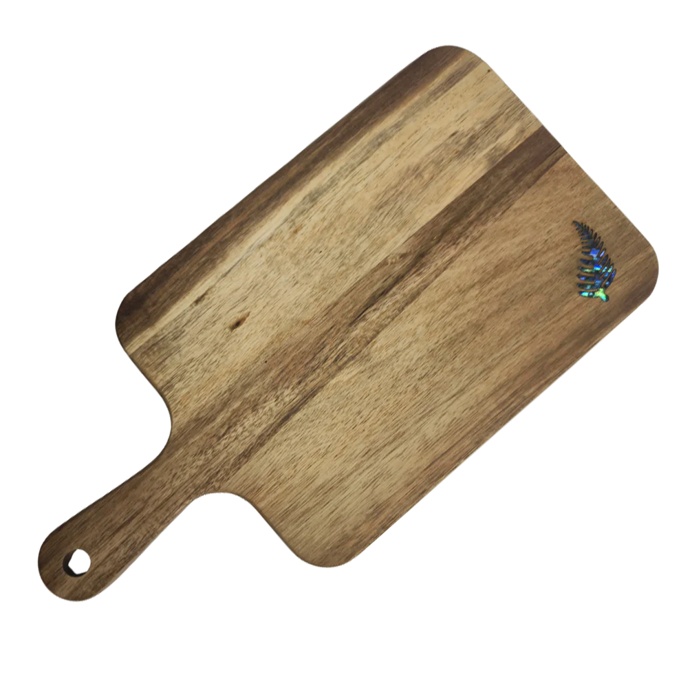 NZ PAUA SERVING PADDLE - RECTANGLE