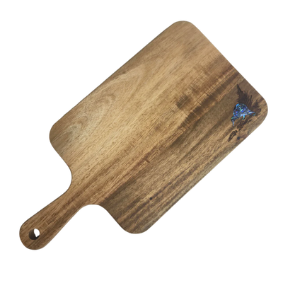 NZ PAUA SERVING PADDLE - RECTANGLE