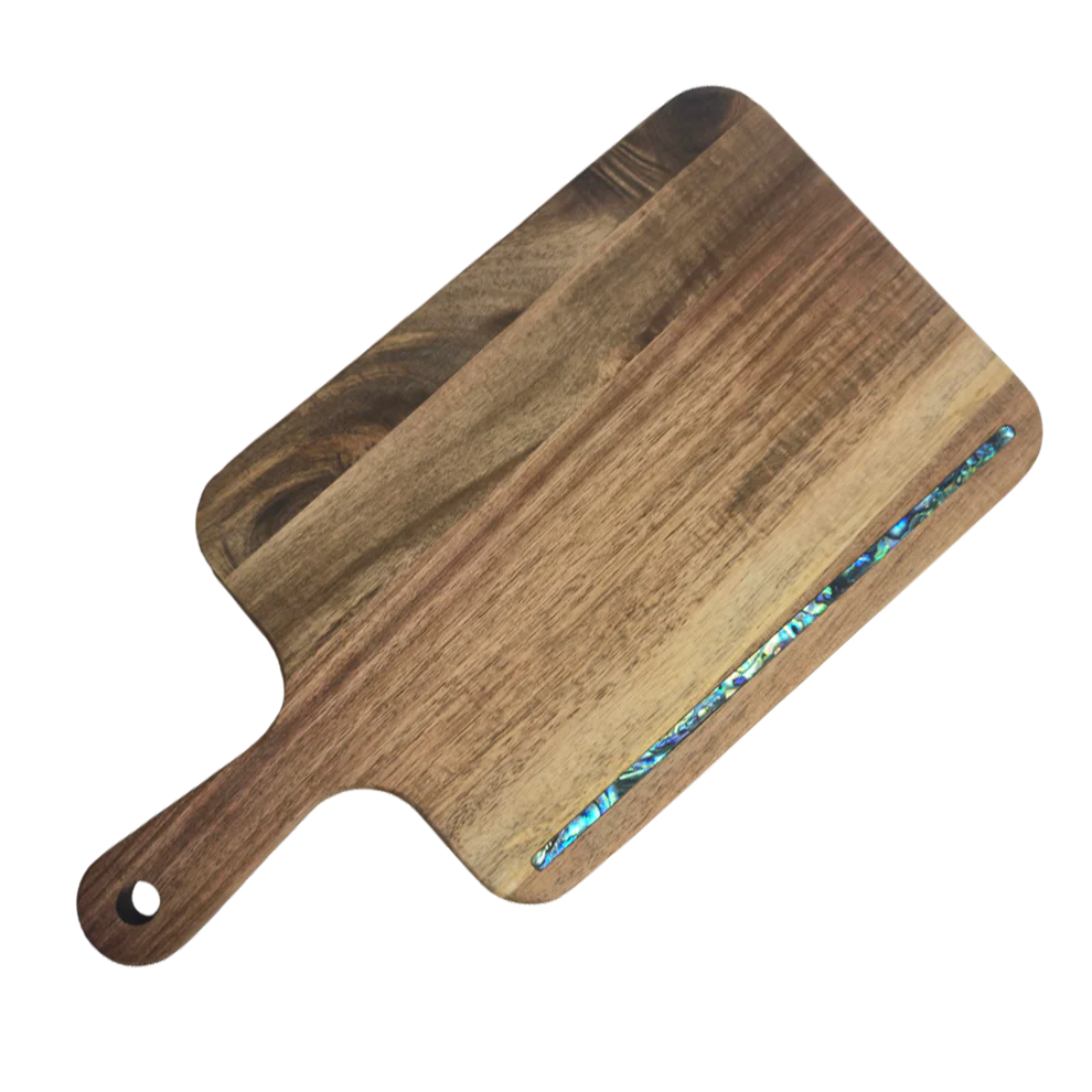 NZ PAUA SERVING PADDLE - RECTANGLE