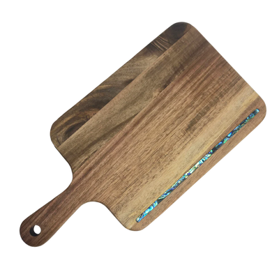 NZ PAUA SERVING PADDLE - RECTANGLE