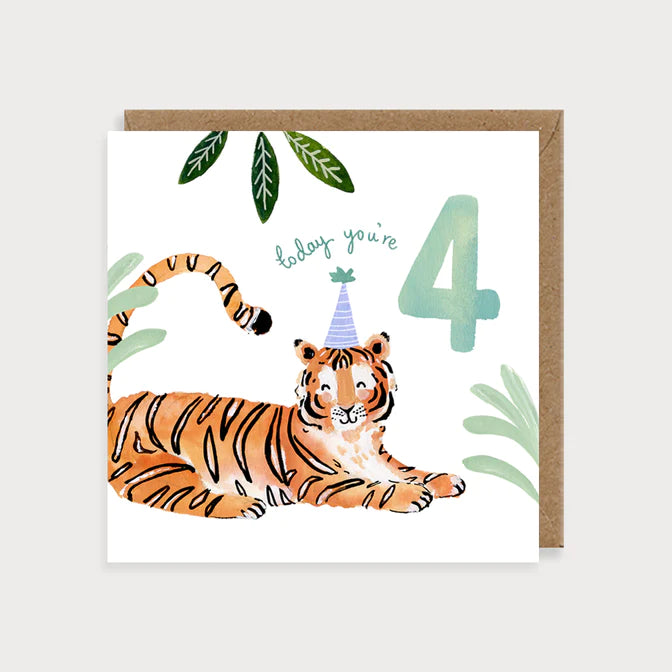 Gift Cards Louise Mulgrew Age 4 Tiger