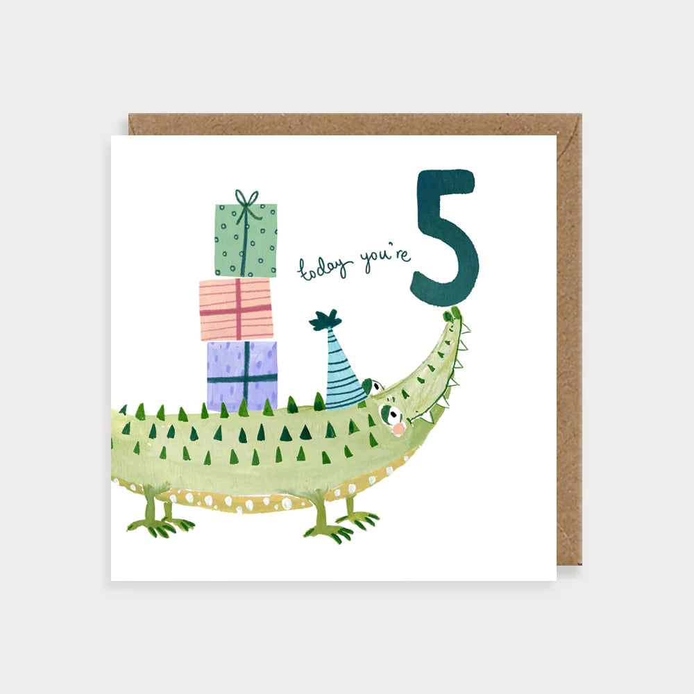 Gift Cards Louise Mulgrew Age 5 Crocodile