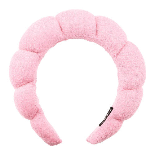 Cala Spa Headband & Wristband Set PINK