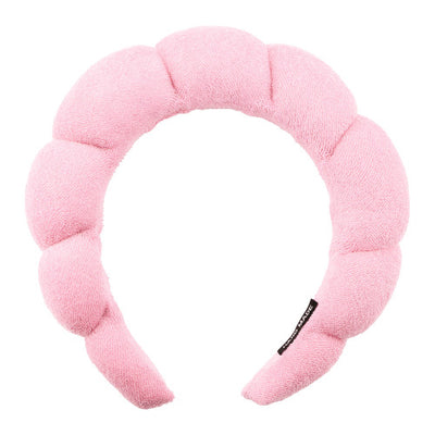 Cala Spa Headband & Wristband Set PINK