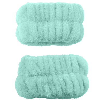 Cala Spa Headband & Wristband Set MINT