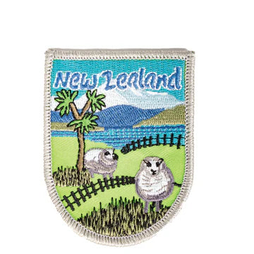 Kiwiana Fabric Badges