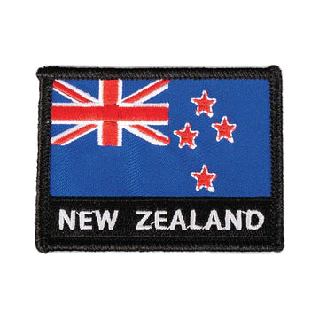 NZ Flag patch Medium
