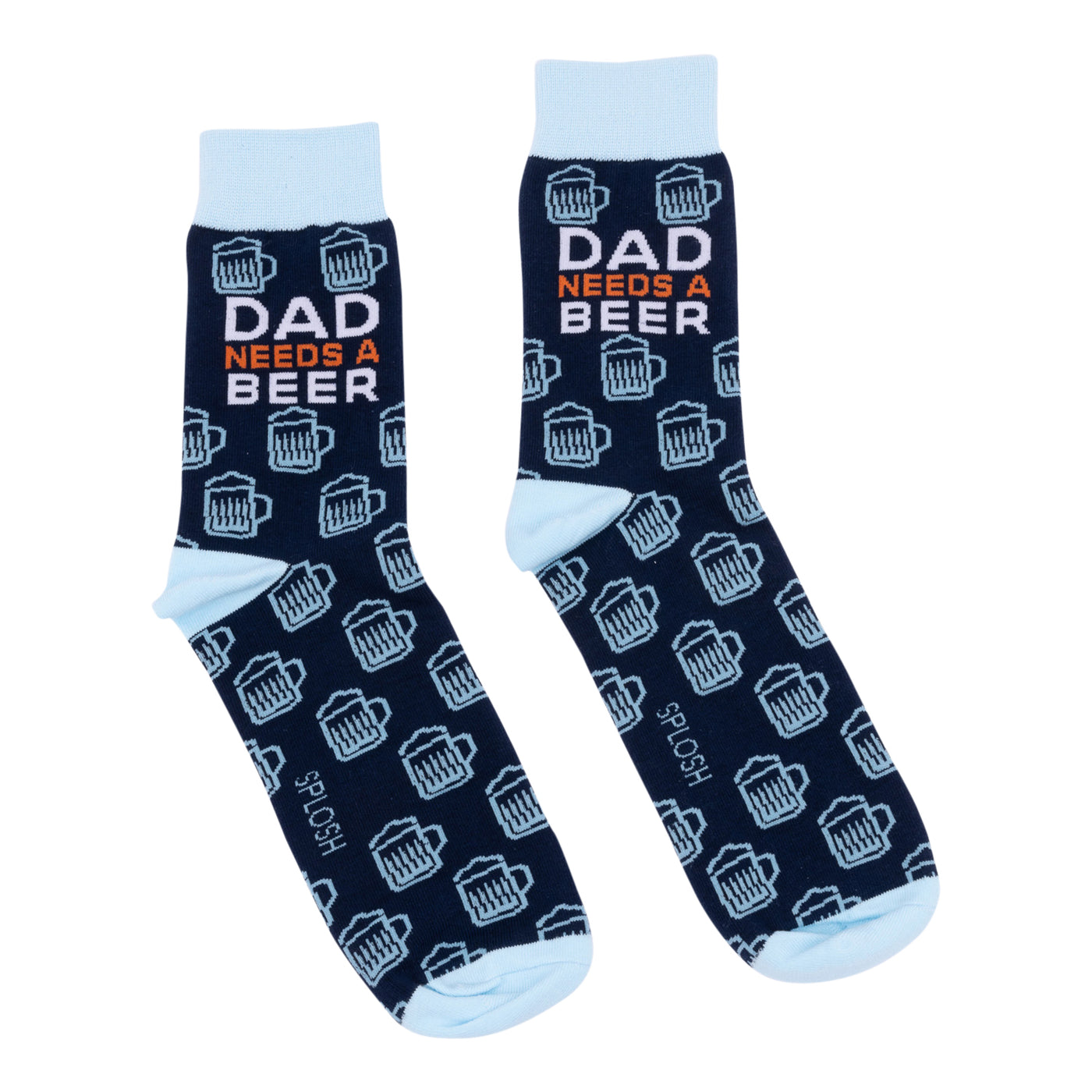 Socks Dad Needs a Beer