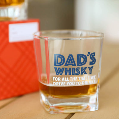 Dads Whiskey Glass