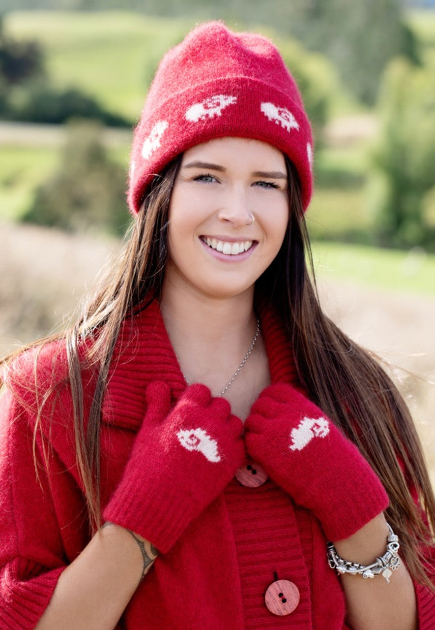 Koru Plain Gloves SHEEP  RATA