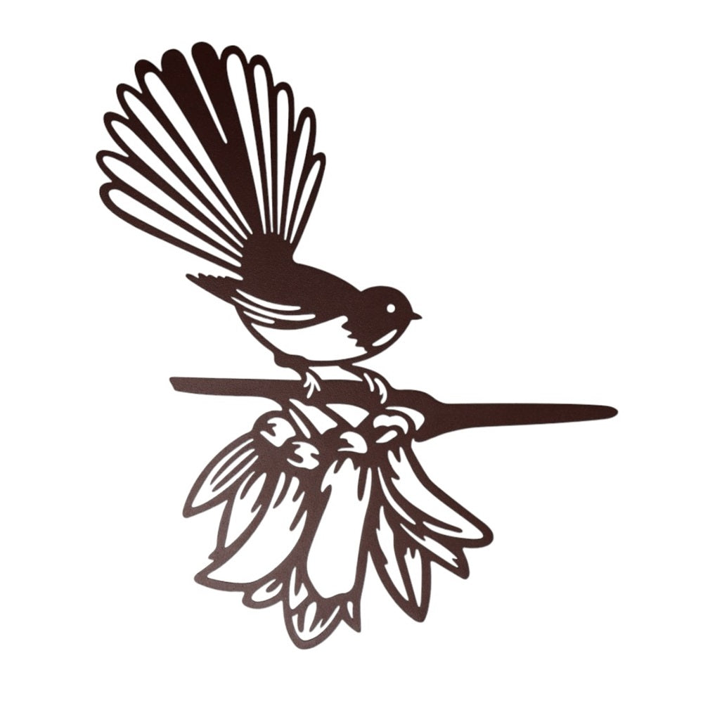 Rustic Fantail on Branch