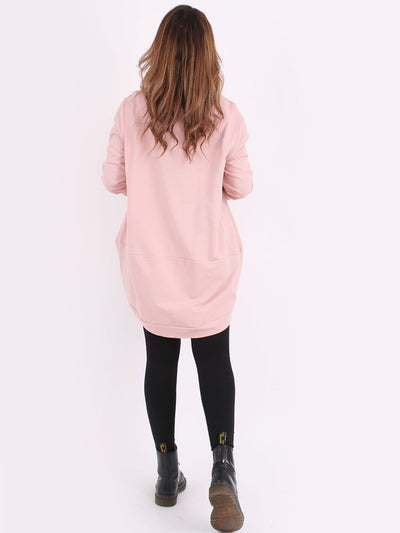 Harper Zip Sweater PINK