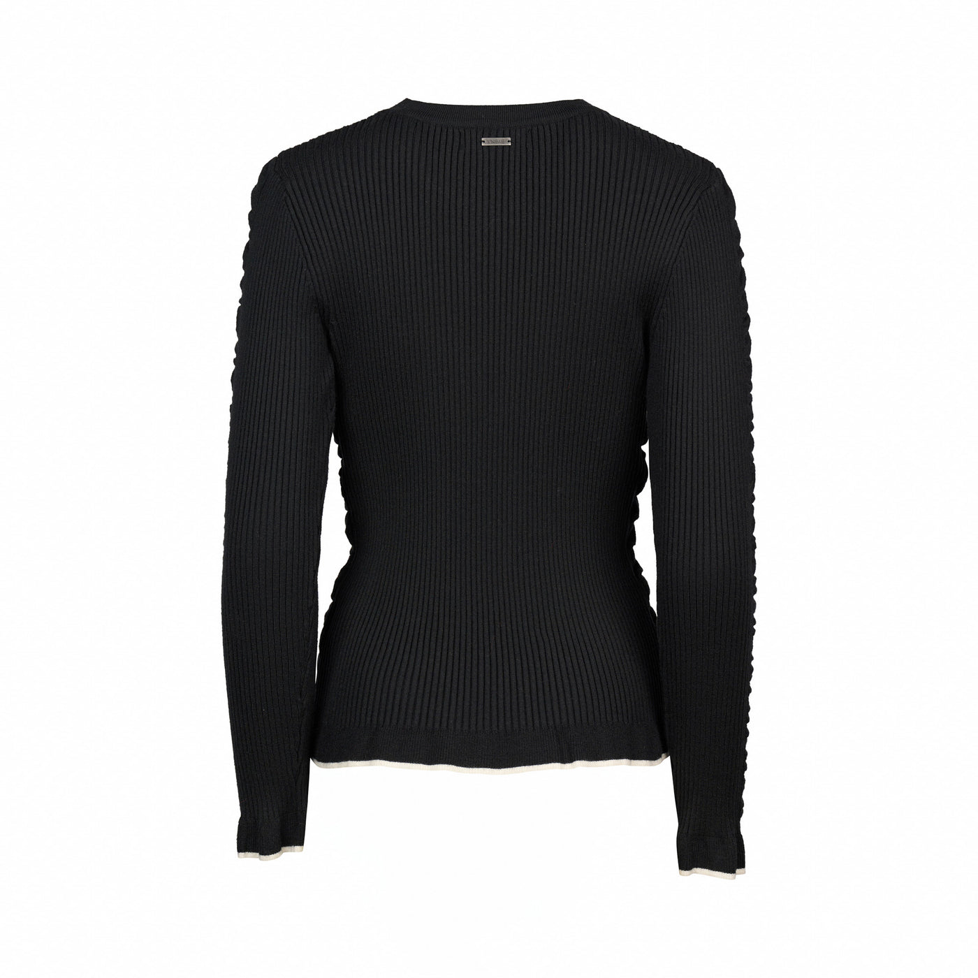 Knewe  LUXE SWEATER BLACK/White