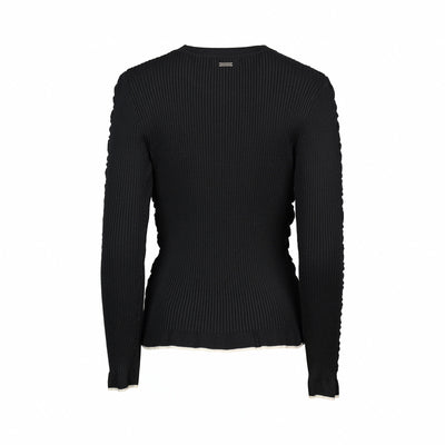 Knewe  LUXE SWEATER BLACK/White