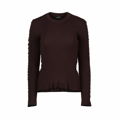 Knewe  LUXE SWEATER chocolate/Brown