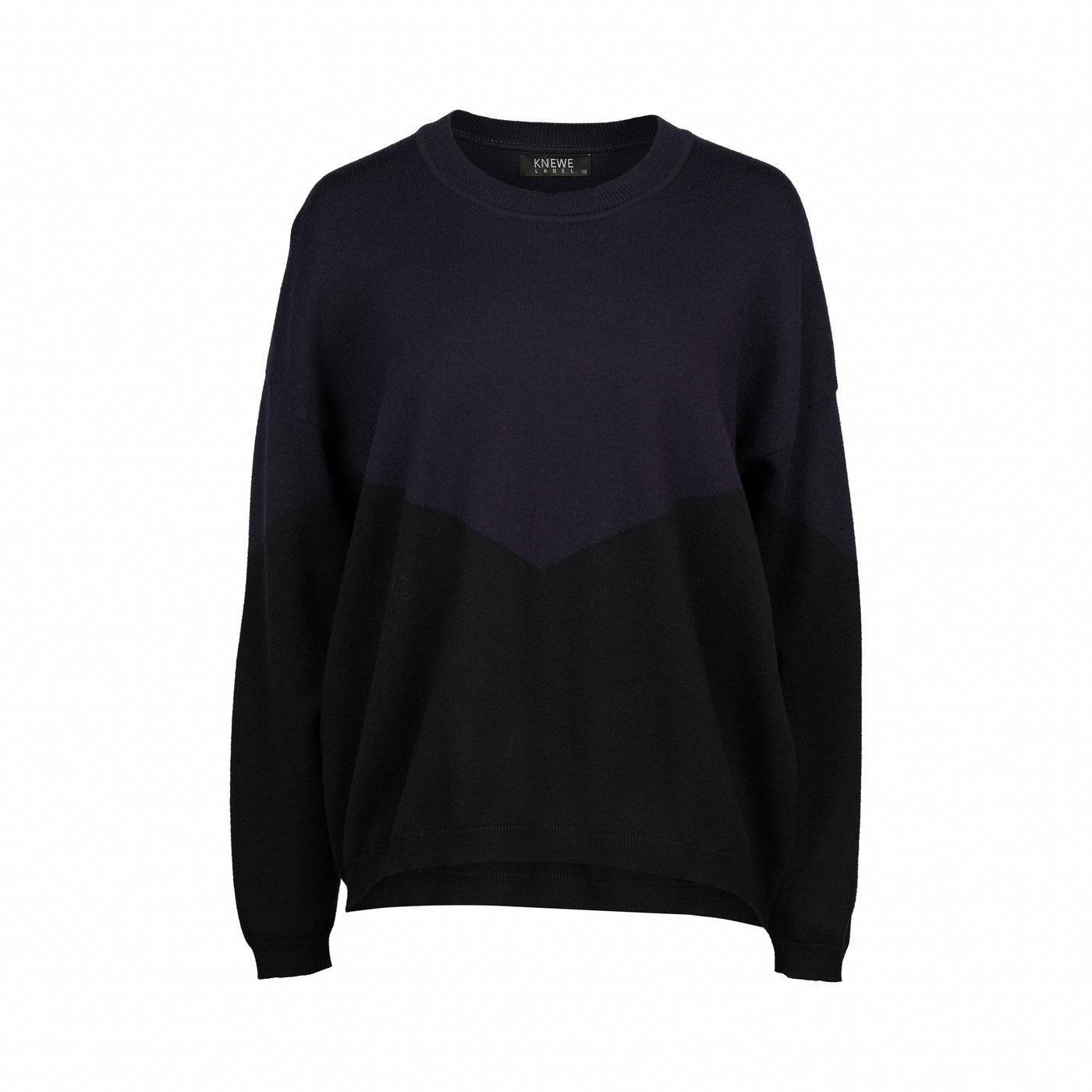 Knewe Tanner Sweater  ink/black