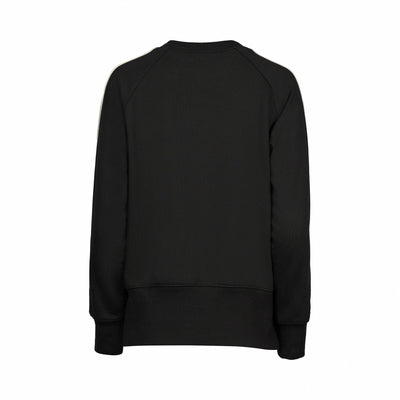 Knewe  Rebel Jumper BLACK with white sleeve stripe