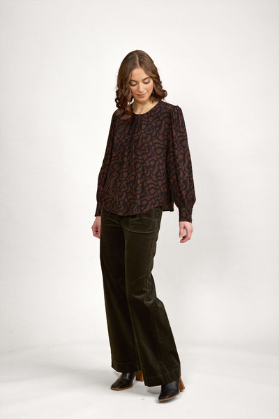 Knewe  Lexie Top Mocha