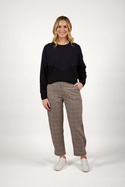 Knewe  JUDE PANT vouge check