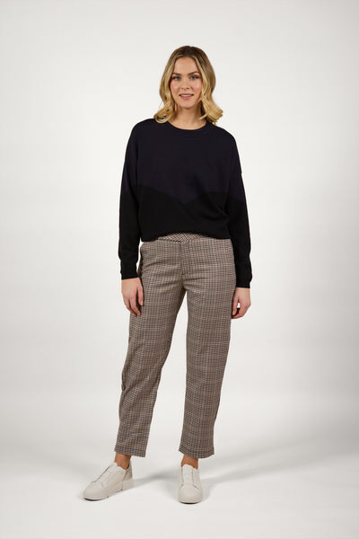 Knewe  JUDE PANT vouge check