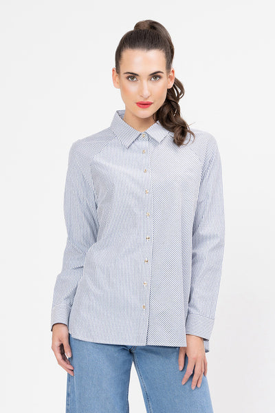 LELIA & LUCA  OPTIMAL SHIRT ASH