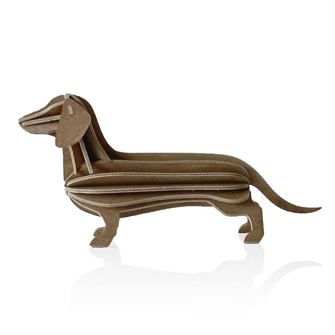 LOVI DESIGN 12cm Dachshund Brown