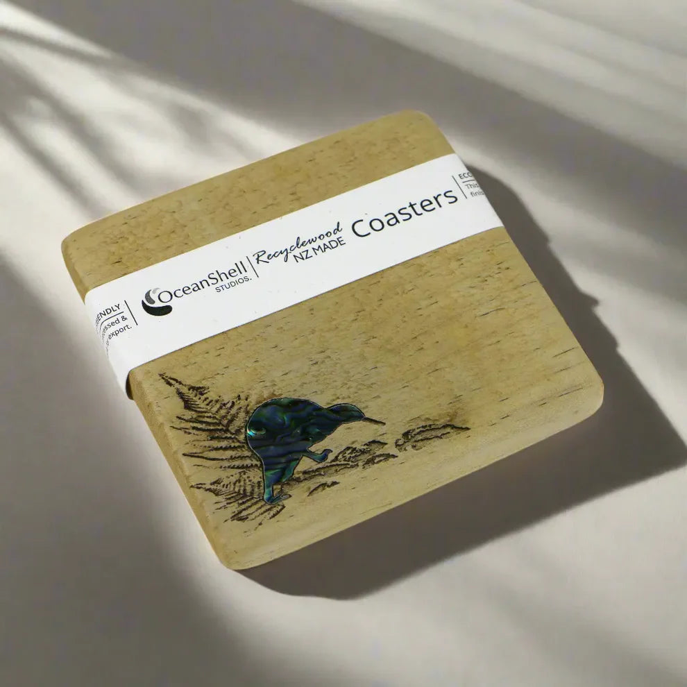 Recycled Wood Coaster