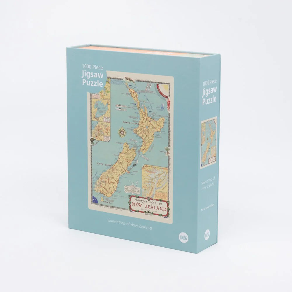 Jigsaw  Tourist Map NZ