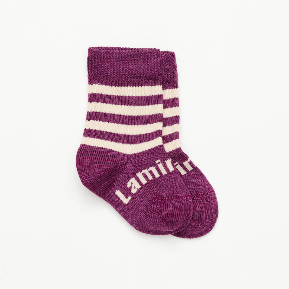 Lamington Socks Infant Crew PLUM