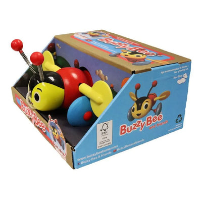 Buzzy Bee Wooden Pull Along