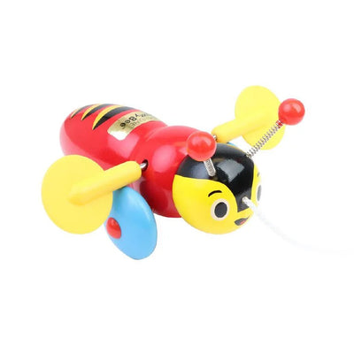 Buzzy Bee Wooden Pull Along