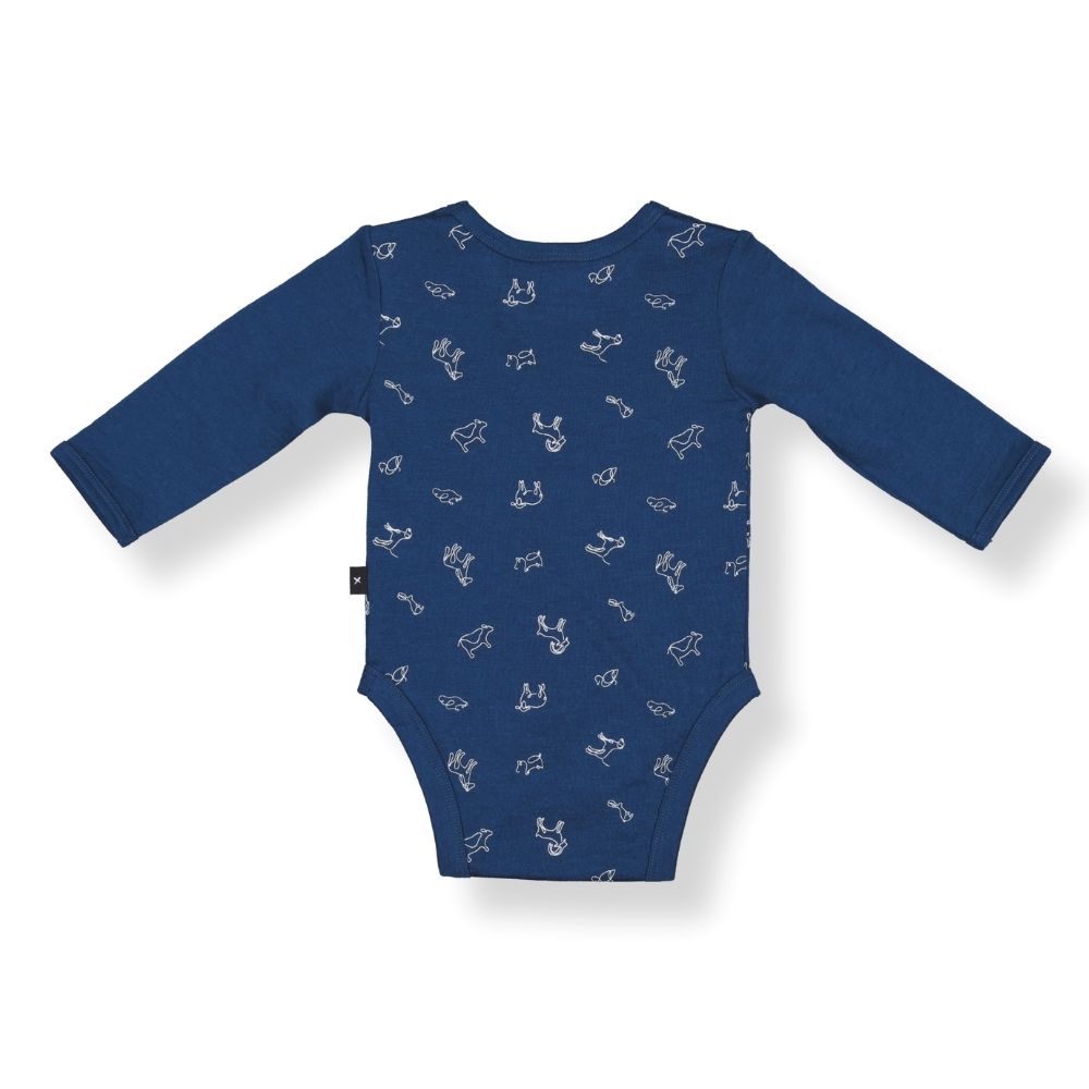 LITTLE FLOCK OF HORRORS riley bodysuit gibraltar animal