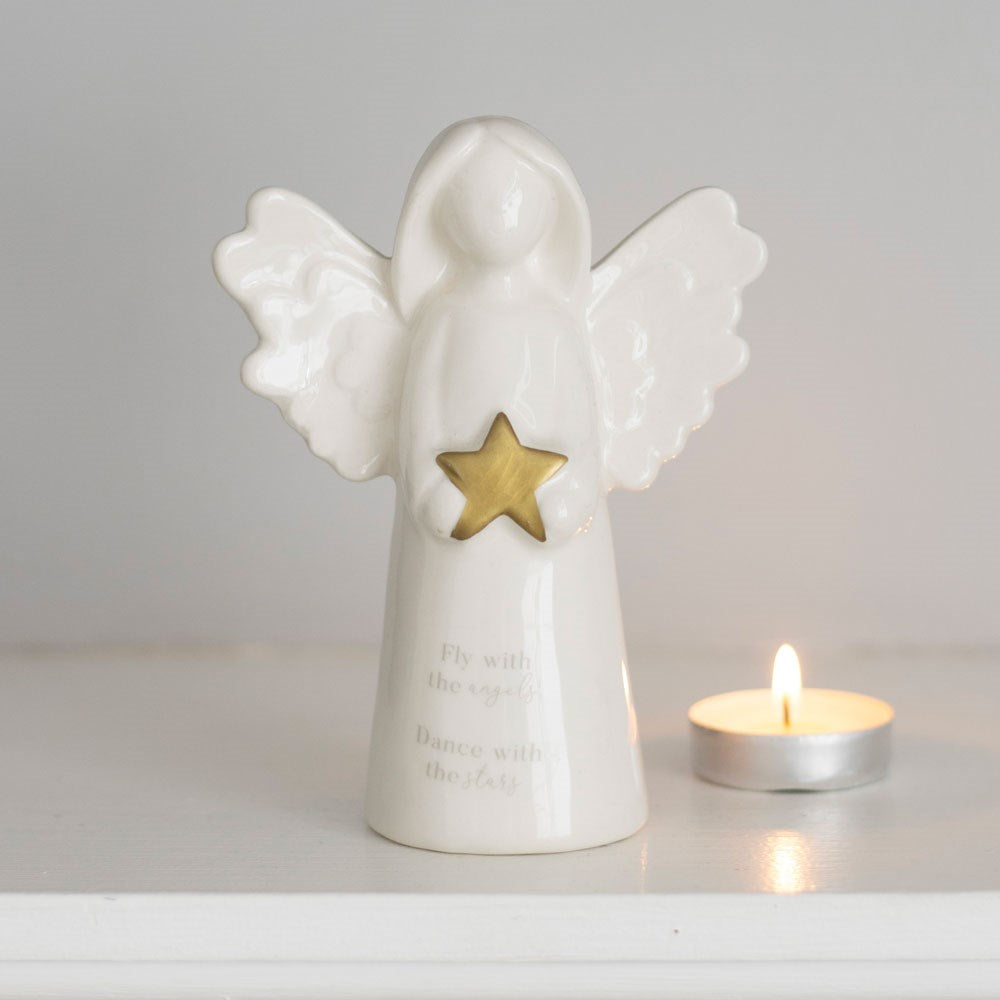 Fly With The Angels Ceramic Angel