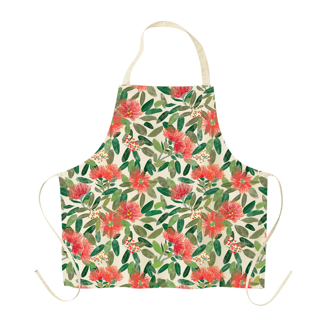 Apron Pohutukawa Print